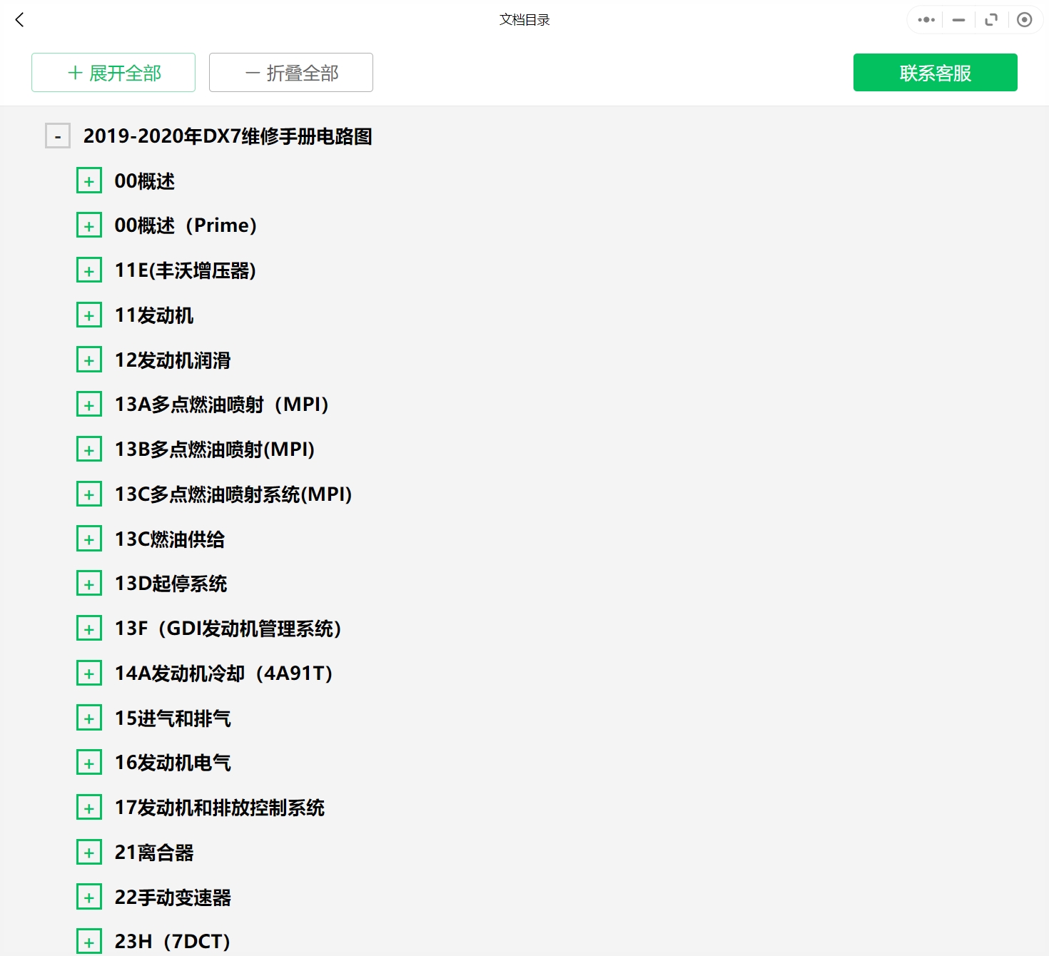 2008-2019年款東南汽車維修手冊和電路圖線路接線圖資料更新汽修幫手資料庫